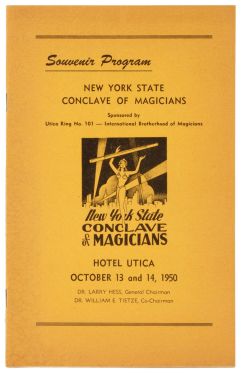 New York State Conclave of Magicians Souvenir Program