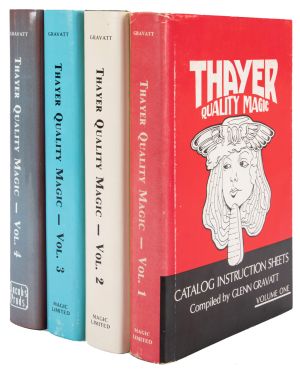 Thayer Quality Magic Catalog Instruction Sheets Vol. 1 - 4