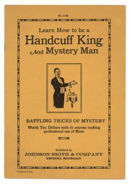 Learn How to Be a Handcuff King and Mystery Man