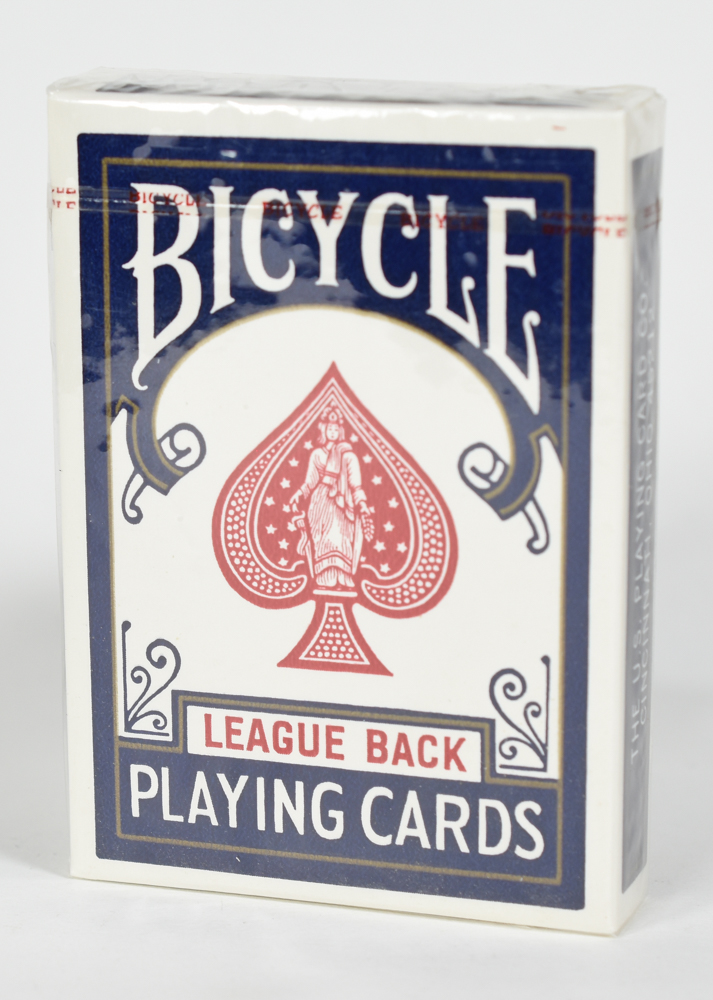 League Back Playing Cards (Blue Seal) Quicker than the Eye