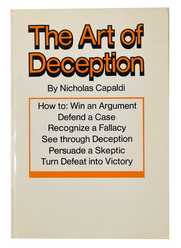 the art of deception an introduction to critical thinking