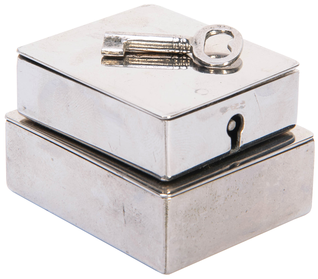 Silver Locking Boxes - Quicker than the Eye