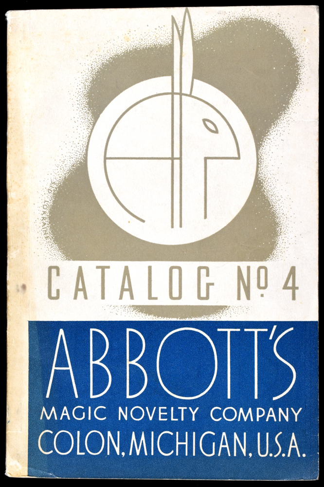 Abbott's Magic Novelty Company Catalog No. 4 Quicker than the Eye