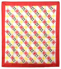 Three Small Patterned Silks