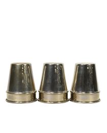 Vintage Brass Cups