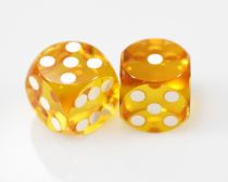 Vintage Crooked Dice, 3-Face "Tops" (9/16)