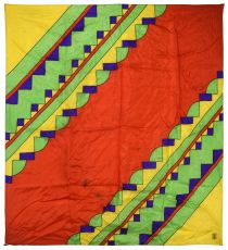 Diagonal Rainbow Silk