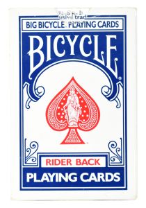 Big Bicycle Rider Back Playing Cards