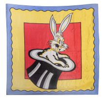 Rabbit in Hat Silk