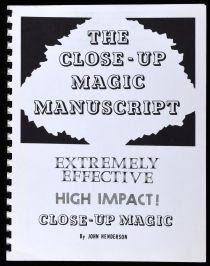 The Close-up Magic Manuscript