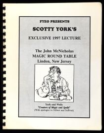 Scotty York's Exclusive 1997 Lecture, Signed
