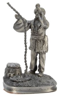 Ray Bradbury Indian Rope Trick Pewter Statuette