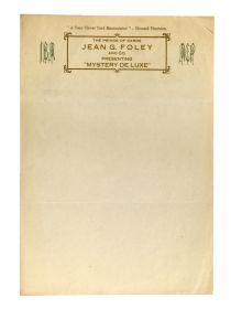 Jean G. Foley Letterhead