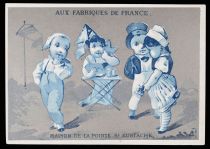 Child Escamoteur Silver Trade Cards