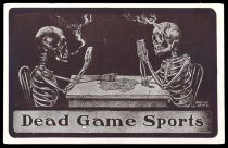Dead Game Sports Postcard
