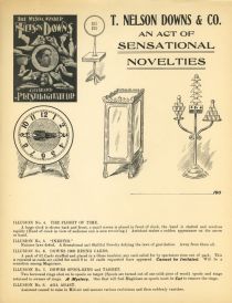 T. Nelson Downs Advertising Letterhead