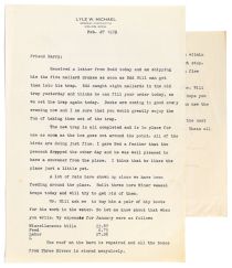 Lyle W. Michael TLS to Harry Blackstone