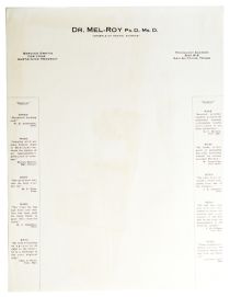 Dr. Mel-Roy Letterhead