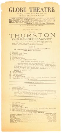 Thurston: Globe Theatre