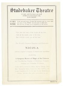 Nicola: Studebaker Theatre