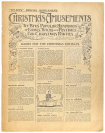 "Tit-Bits" Special Supplement: Christmas Amusements