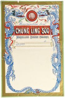 Chung Ling Soo Dragon Letterhead