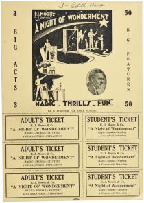 E. J. Moore Tickets