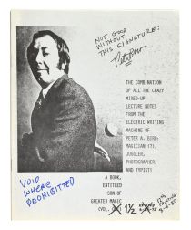 Pete Biro Lecture Notes, Inscribed and Signed