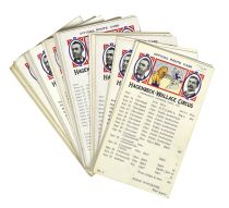Hagenbeck-Wallace Circus Route Cards