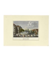 Chateau d'Eau Engraving