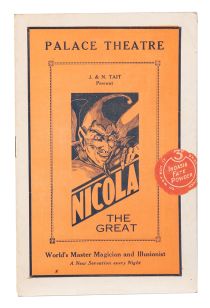 Nicola Palace Theatre Program