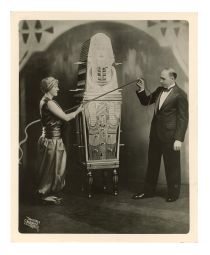 Earl Lockman Egyptian Mummy Case Photograph