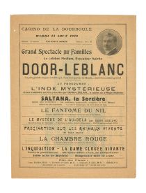 Spiritualism at Casino de la Bourboule