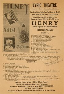 S.S. Henry Programme