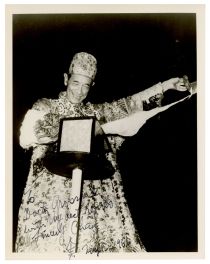 Chang Inscribed and Signed Photograph