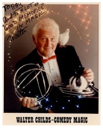 Walter Childs Inscribed and Signed Photograph