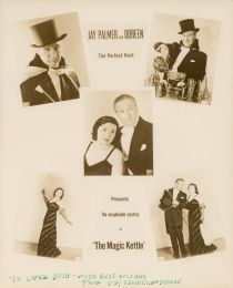 Jay Palmer and Doreen Inscribed and Signed Photograph