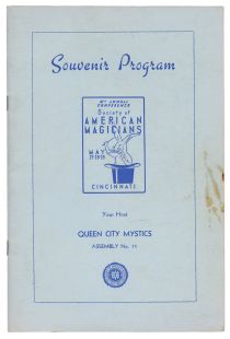 Society of American Magicians Souvenir Program
