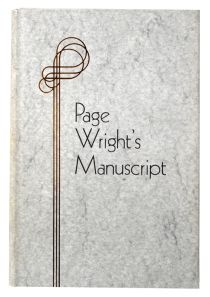 Page Wright's Manuscript