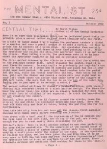 The Mentalist 1962-65