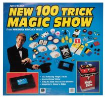 New 100 Trick Magic Show Advertising Poster