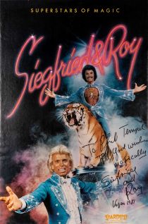 Siegfried and Roy, Superstars of Magic, Signed