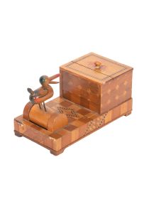 Novelty Wooden Duck Cigarette Dispenser