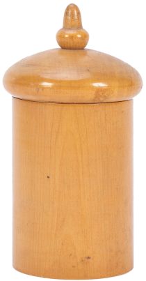 Turned Wood Plug Box