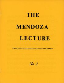 The Mendoza Lecture No. 2