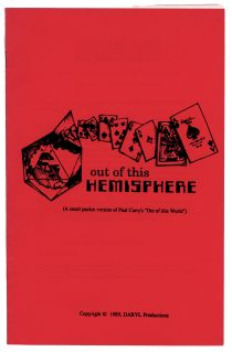 Out of This Hemisphere