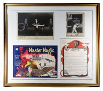 Framed Collage of Sherms Memorabilia