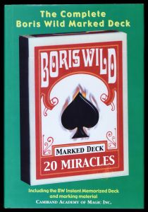 The Complete Boris Wild Marked Deck
