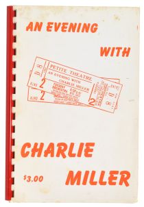 An Evening with Charlie Miller, Part One - Early Evening