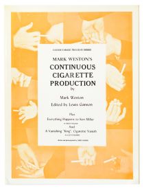 Mark Weston's Continous Cigarette Production